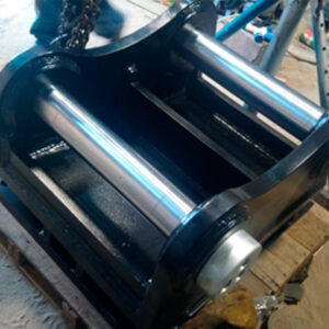 Placa de adaptación para maquinaria pesada